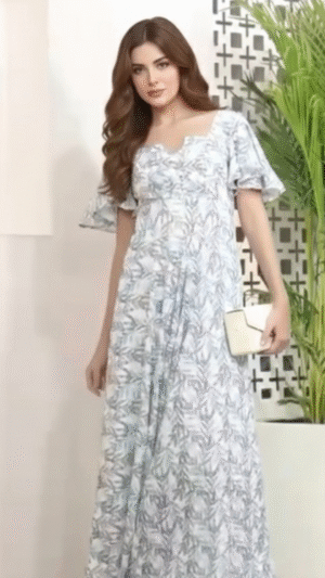 Bloom Grace Floral Maxi Dress