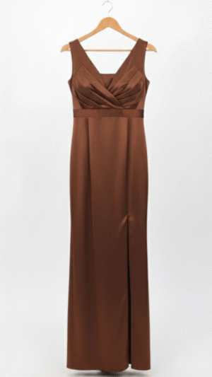 golden-sleeveless-wrap-detail-maxi-dress